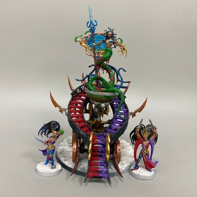 BLOODWRACK SCHREIN MEDUSA TÖCHTER KHAINE DUNKELELFEN WARHAMMER AGE OF SIGMAR AOS