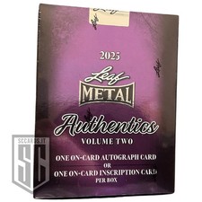 Leaf Metal Authentics Volume 2 Multi-Sport Hobby Box 2025