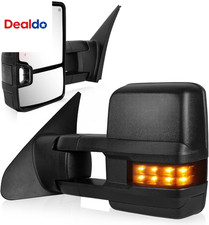 Towing Mirrors For 2007-2021 Tundra 2008-2017 Toyota Sequoia Running Light He Towing Mirrors For 2007-2021 Tundra 2008-2017 Toyota Sequoia Running Light He
