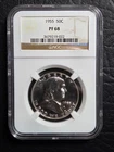 Beautiful 1955 Franklin Half Dollar, NGC Graded PF 68