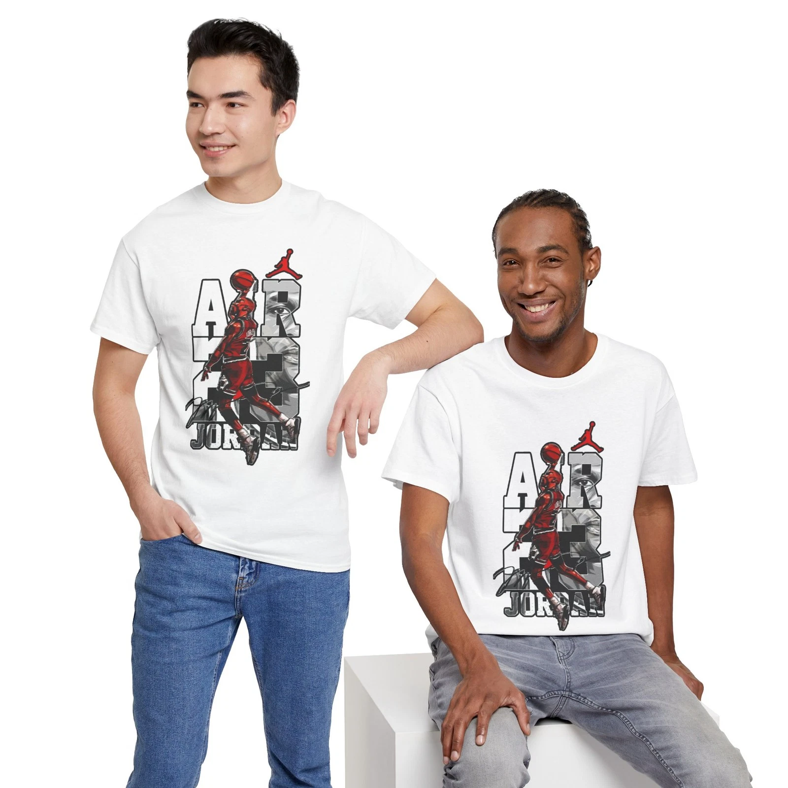 Michael Jordan Graphic T-Shirt | Vintage Sportswear
