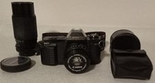 Vintage Canon T50 Camera with 50MM Lens and Accessories