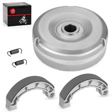 Rear Brake Drum Hub & Shoe for Honda FourTrax Foreman 400 TRX400FW 4x4 1995-2003