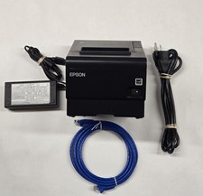EPSON TM-T88VI M338A Thermal POS receipt printer Ethernet,USB  Serial Tested