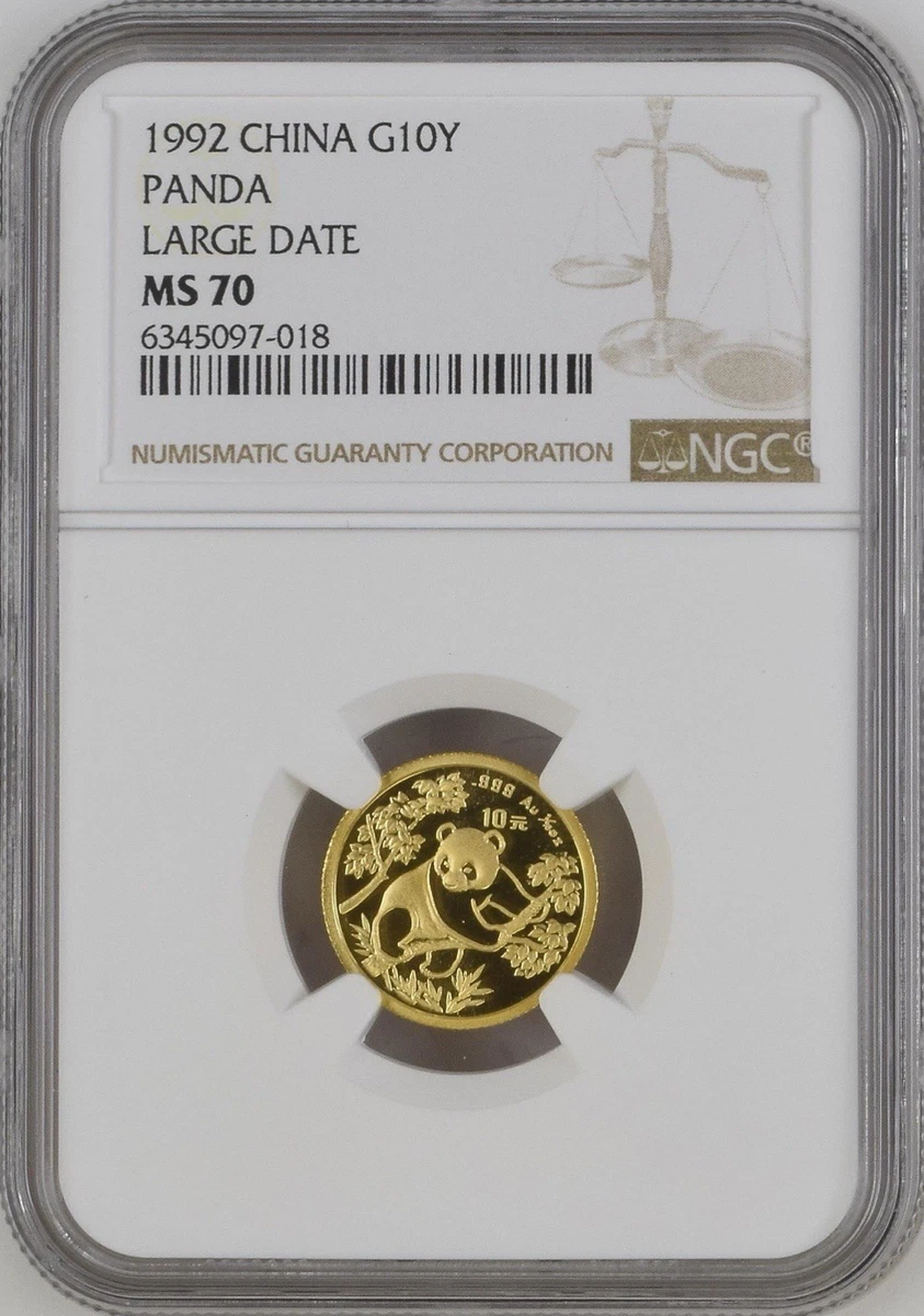 Gold NGC Grade MS 70 Chinese Coins for sale | eBay
