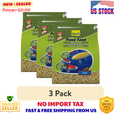  3 pack Tetra Pond Fish Food Premium Sticks Diet for Koi and Goldfish, 1.25 lbs