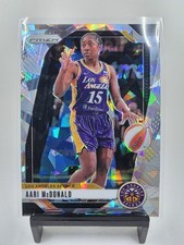 Aari McDonald 2024 Panini Prizm WNBA Ice Prizm #97 LA Sparks