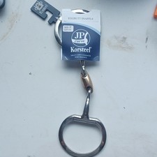 Korsteel JP Curve Eggbutt Snaffle Bit Copper Oval 5" Model 130628