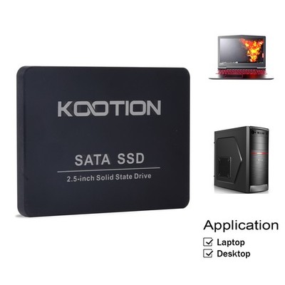 KOOTION SSD 128GB/256GB/512GB SATA SSD 2.5 inch Solid State Drive to 500MB/s LOT