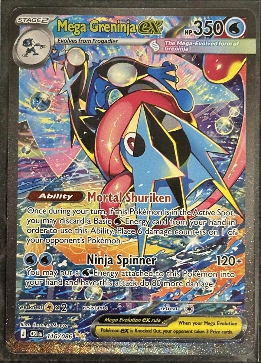 Greninja Ex Pokémon TCG Cards for sale | eBay