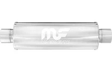 Magnaflow Muffler Center 6" Round Straight-Through 33" Overall 2.5" In Out 12640