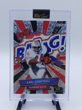 Earl Campbell 2025 Wild Card Comix Legend! 3/5 Oilers #ACLBK-EC Uncirculated G7