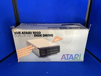 Vintage Atari 1050 Disk Drive w/ Power Adaptor & Original Box