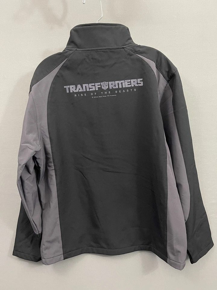 Sport-Tek Full-Zip Wind Jacket With Transformers Logo Size Large - Image 2 of 4