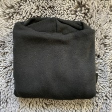 Black Hoodie Long Sleeve Jacket Size Medium 8 Pullover Casual Youth/Kids