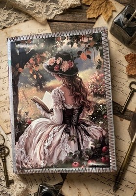 Junkjournal A6 Notizbuch Hardcover Handarbeit Unikat Neu