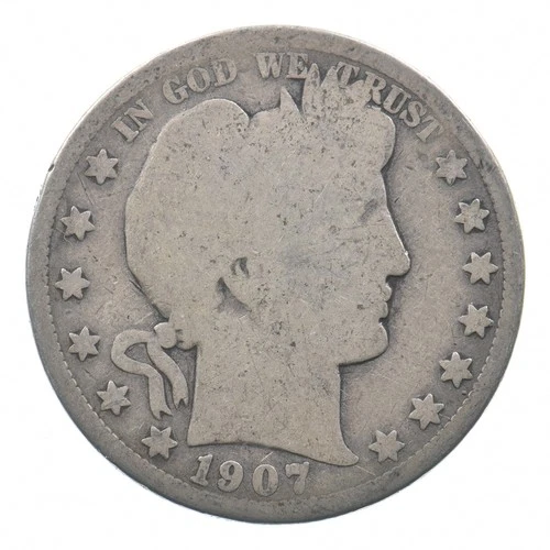 1907-O Barber Half Dollar Estate Coin Collection *395