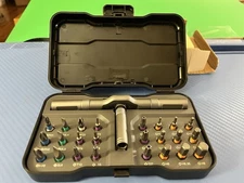 24 in 1 Magnetic Screwdriver Set, DIY Ratchet Screwdriver, Multi Bit Drive Set