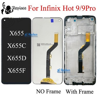 For Infinix Hot 9 X655 X655C X655D / Pro X655F LCD Display Touch Screen Assembly