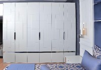 Kleiderschrank Weiß Schrank Schlafzimmer Holzschrank Modern MöBel
