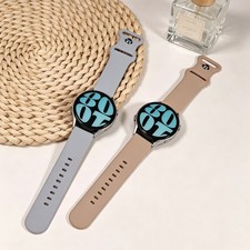 Waterproof Silicone Sport Band Quick Install 20/22mm Universal Replacement Strap