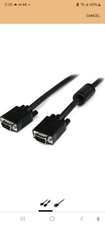 StarTech.com 40 ft. 12.2m VGA to VGA Cable - HD15 Male to HD15 Male - Coaxial