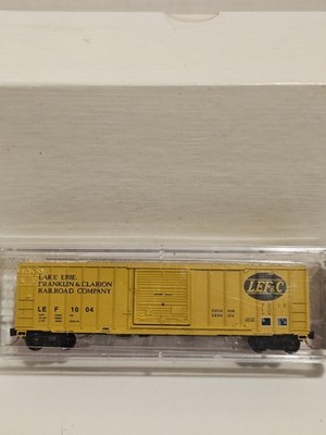 Micro-Trains N Scale Lake Erie, Franklin & Clarion 02500950 50' Rib Side Box 