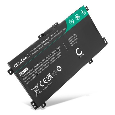 Ersatz Akku für HP TPN-W127 3500mAh