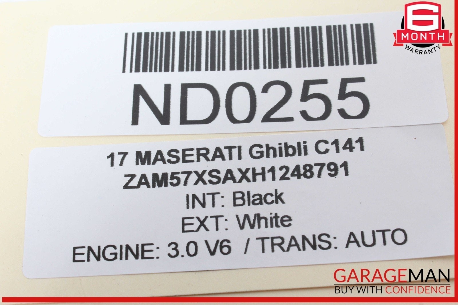 Maserati Ghibli 2014-2017 Front Left Door handles Set