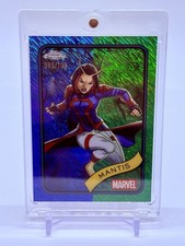 2025 Topps Chrome Marvel Mantis #171 Blue & Green Shimmer #’d/199 Guardians