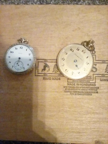 Antique 14k Elgin Pocket Watch Mechanical Wind. Gold Filled + Swiss Magnific