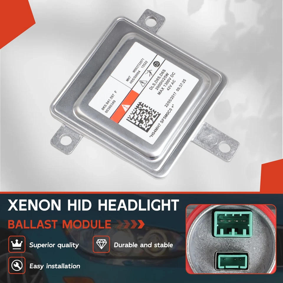 Компьютер балласта ксеноновой фары подходит для Volkswagen CC Golf 2012-2015 годов выпуска - Изображение 3 из 4