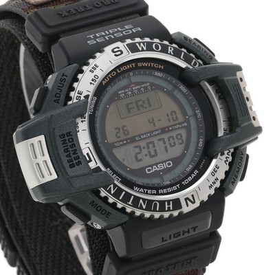 CASIO PRT-40HWJ Pro Trek Hunting World Collaboration Working