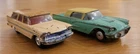 Vintage Corgi Toys No. 214 Ford Thunderbird & No. 219 Plymouth Sports Suburban