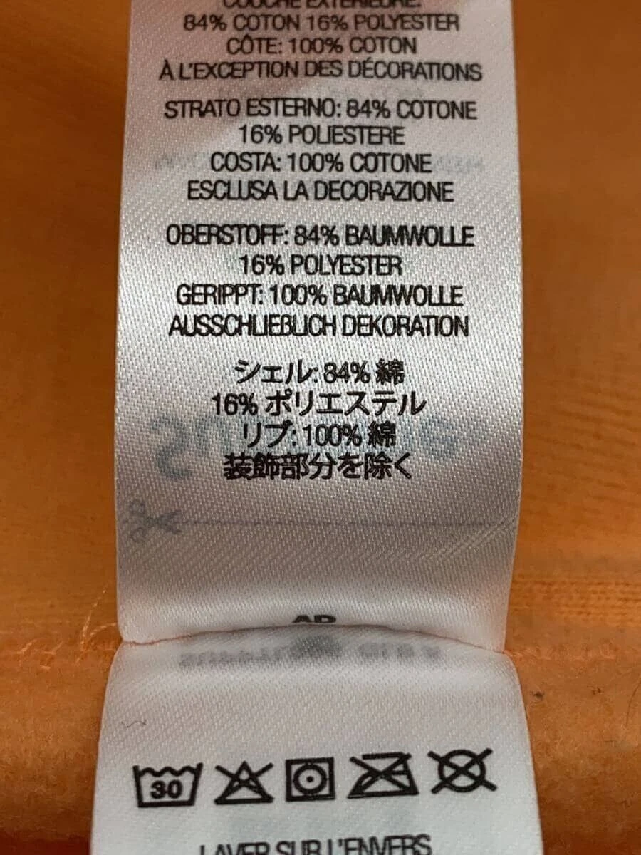 Supreme Felpa con Cappuccio 24SS Collegiale Felpa con Cappuccio M Cotone Arancione Usata