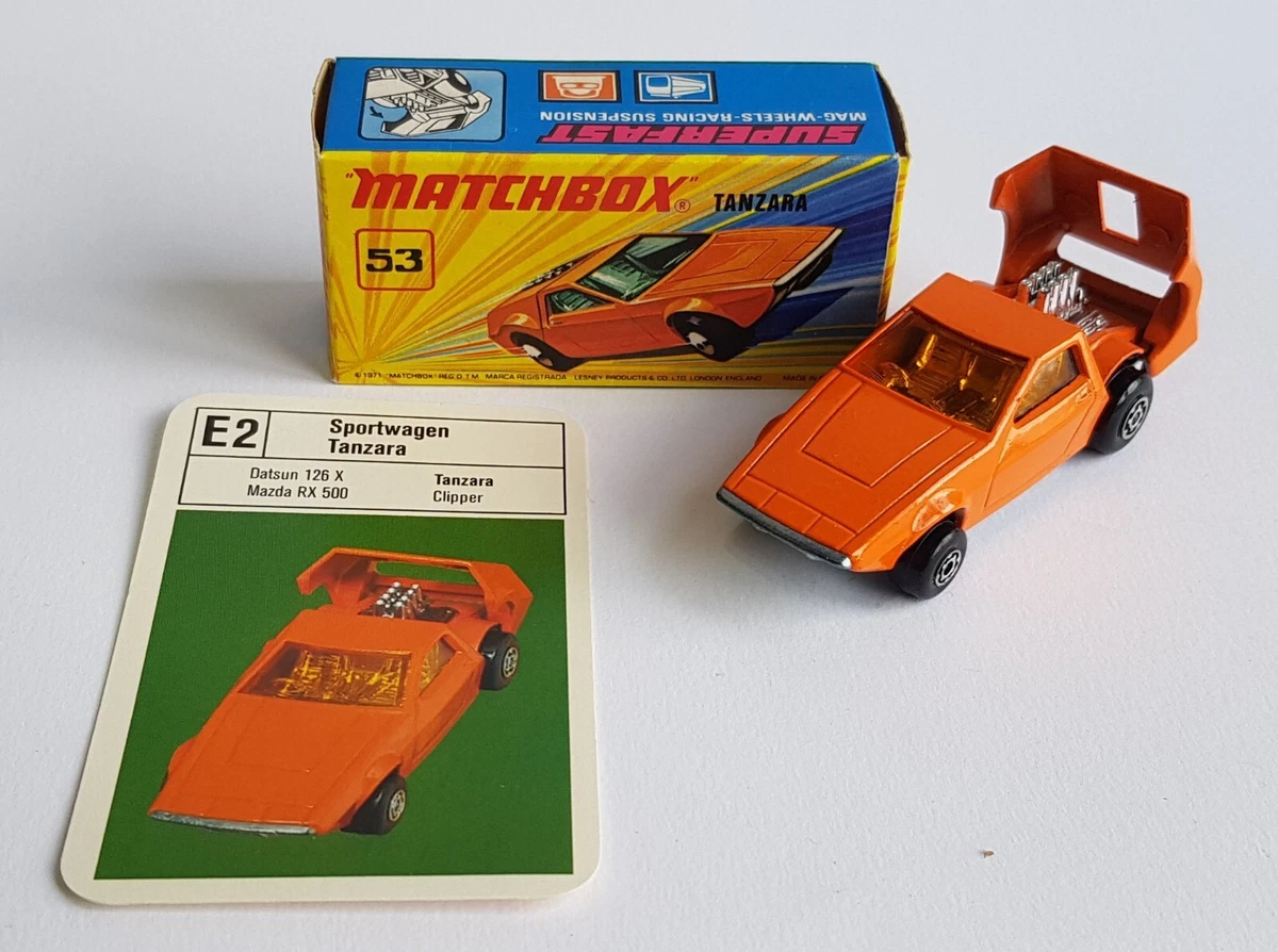Винтажные литые автомобили Matchbox 1970 год производство