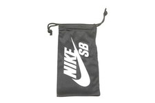 Nike SB Soft Sunglasses/Eyeglasses Case Drawstring Pouch Black White Logo