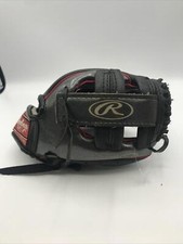 Rawlings Alex Rodriguez Youth 9" Left Handed Leather Baseball Mitt Glove Signed