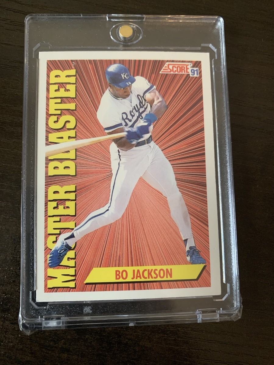 1991 Score - #692 Bo Jackson -Master Blaster - Print Error Card | eBay