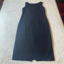 Lauren Ralph Lauren Black Sleeveless Wool Blend Dress Size 6