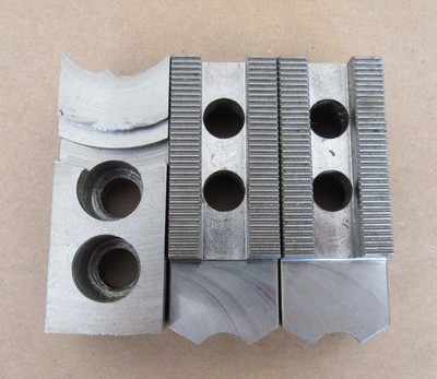 3 PCS PRODUCTION TURNING JAW SET 651-06-SP FOR CNC CHUCK  ITEM A