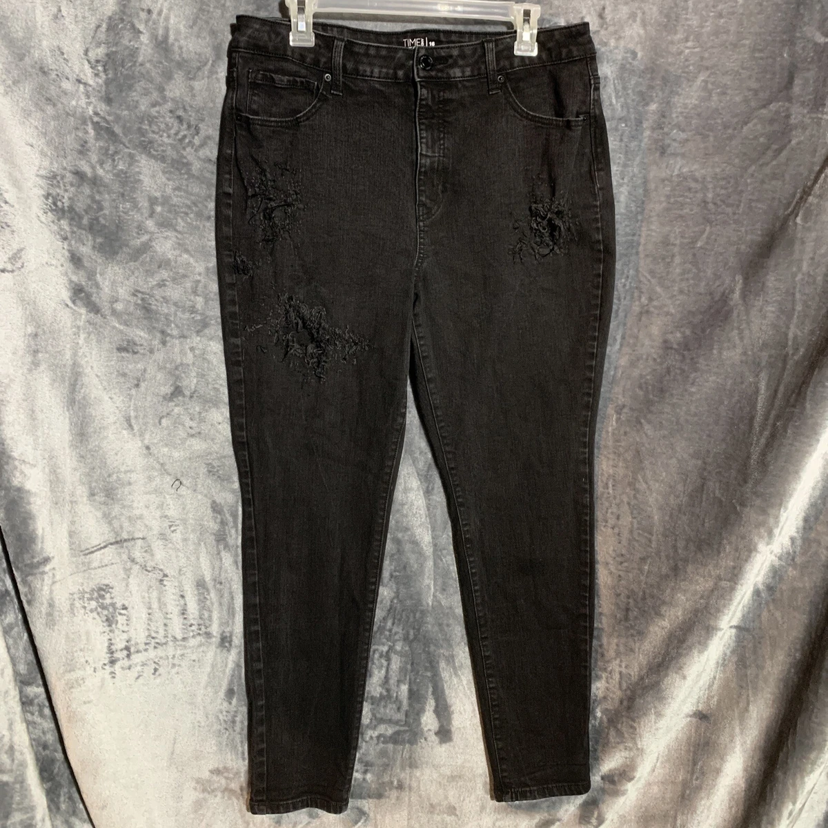 Time and tru high rise hotsell skinny jeans
