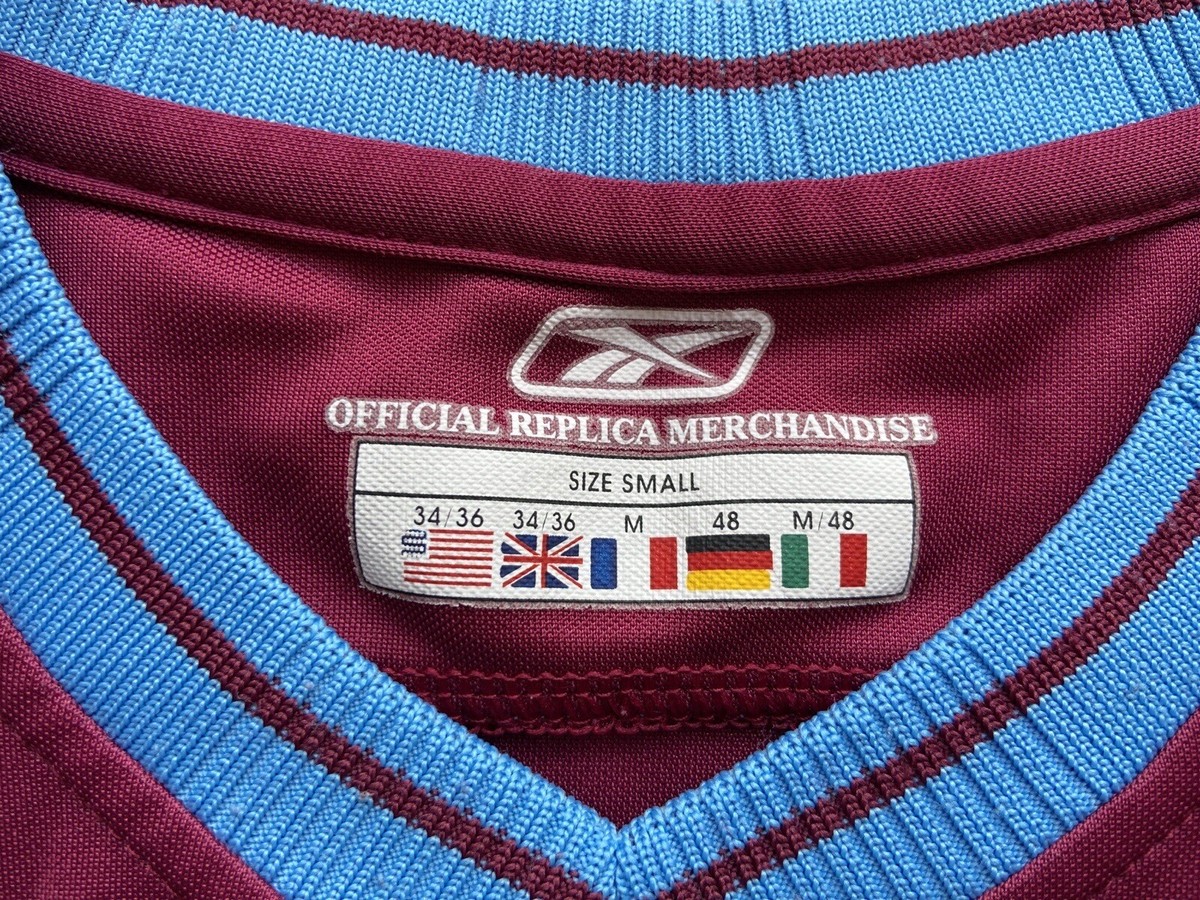 WEST HAM UNITED 2003 2004 HOME FOOTBALL SHIRT SOCCER JERSEY
