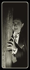 BELA LUGOSI - As Dracula - Laminated Bookmark - 2.5 x 6 in