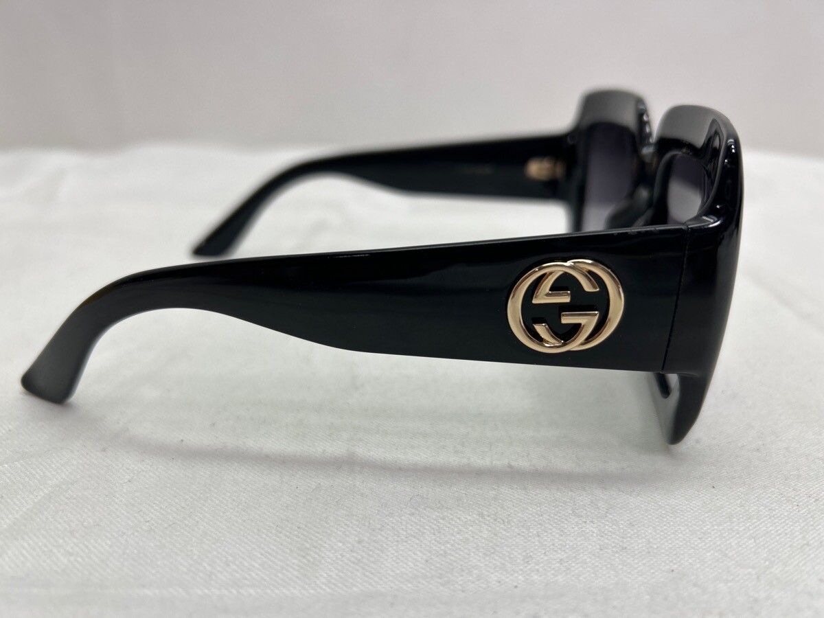 Gucci 54MM Oversized Square Sunglasses Black (NJL024955) | eBay