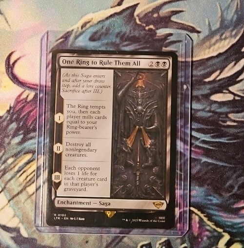 MTG - One Ring to Rule Them All - The Lord of the Rings - LTR 0102 - NM -  Magic | eBay