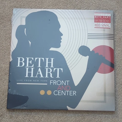 Beth Hart - Front and Center Live from NY Lim. Red 2 LP Vinyl RSD 180GR 3500 New - Picture 1 of 15