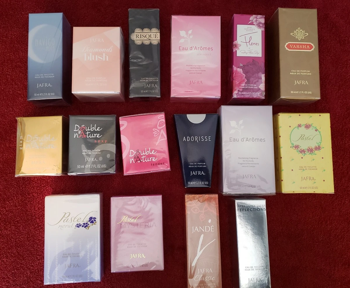 JAFRA PERFUMES EDT FOR WOMEN CHOOSE PERFUMES JAFRA PARA MUJER single bundles