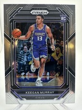Keegan Murray 2022-23 Panini Prizm Basketball Rookie Card Base #245 Kings RC