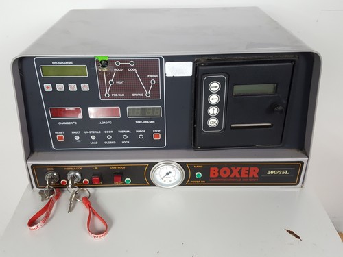 Boxer Front Loading Laboratory Steam Sterilisation Autoclave 200/35LR Lab - Picture 2 of 24